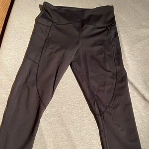 Zyia black tights size 8-10